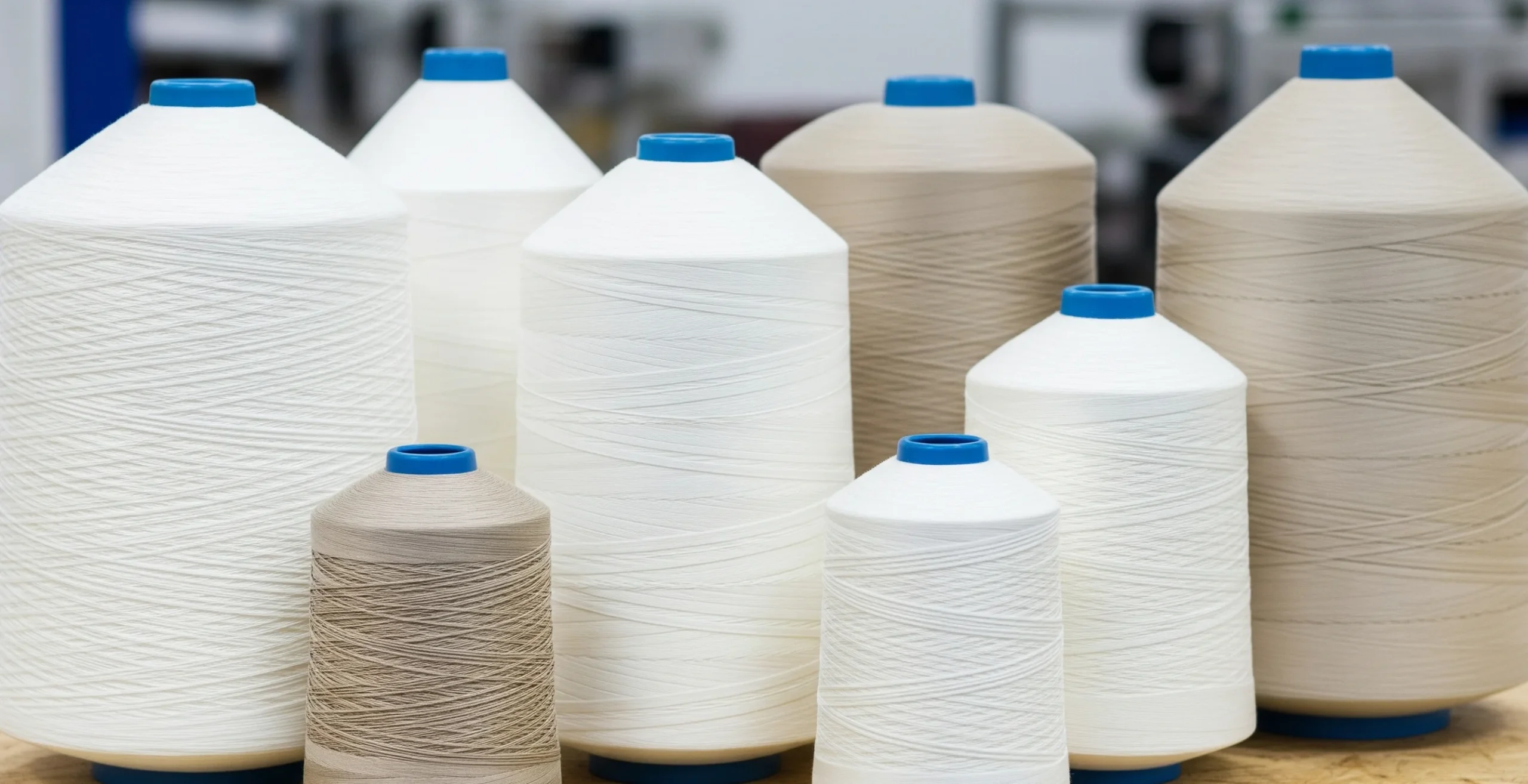 Tipos de hilo para coser sacos industriales